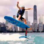 Гидрофойл и SUP-вейк серфинг в Чикаго