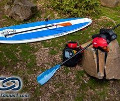 Gear required to run a river on a SUP (Starboard SUP, Werner Pad