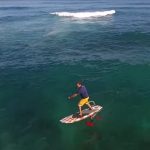 Гидрофойл-серфинг от Дейва калама